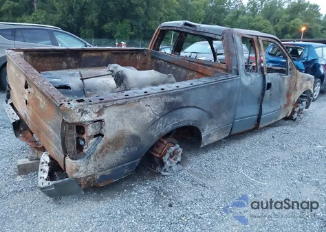 2012 Ford F150 Super Cab from USA, damaged, VIN 1FTFX1EFXCFB71106